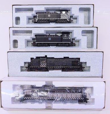Lot 919 - Four HO gauge locos to include an Atlas SD-24...