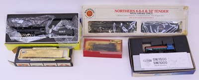 Lot 870 - Five HO gauge locos to include a Rivarossi...