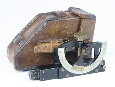 Lot 595 - An Interwar period military issue clinometer,...