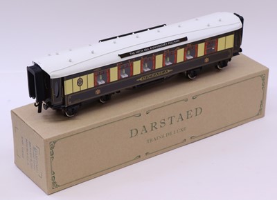 Lot 391 - Darstaed 0-gauge Pullman coach ‘Michaela‘ with...