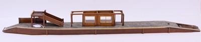 Lot 226 - A very well-made wooden model of a gauge-1...