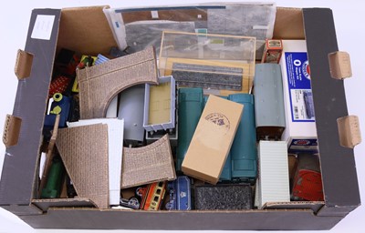 Lot 225 - A large, deep supermarket tray containing a...