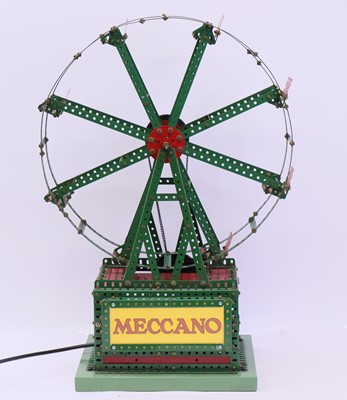 Lot 1805 - Meccano original shop display ferris wheel,...