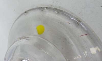 Lot 2050 - A George II pedestal oversize wine goblet,...