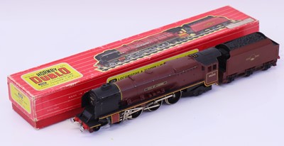 Lot 463 - 2226 Hornby-Dublo 2-rail 4-6-2 loco & tender...