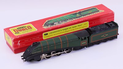 Lot 466 - 2211 Hornby-Dublo 2-rail 4-6-2 loco & tender...