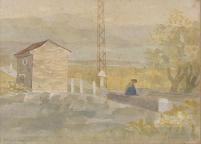 Lot 215 - John Verney (1913-1993) - Vaucluse, watercolor...