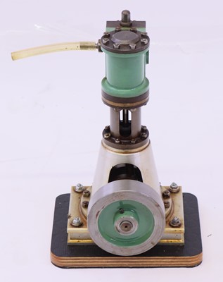 Lot 34 - A well-engineered vertical stationary steam...
