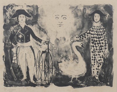 Lot 319 - Paul Lucien Dessau (1909-1999) - Harlequin,...