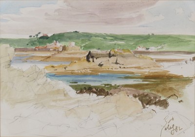 Lot 213 - Harold Yates (1916-2001) - Fort Grey, Guernsey,...