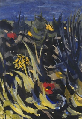 Lot 239 - Anthony Day (1922-2023) - Reeds and flowers,...