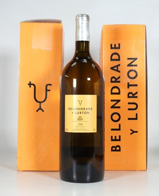 Lot 1187 - Belondrade Y Lurton, 1998, Rueda, Spain, three...