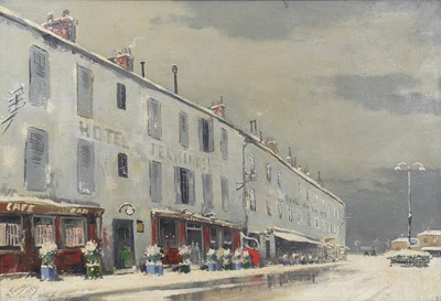 Lot 340 - Gabriel Ferro (French, 1903-1981) - L'Hotel...