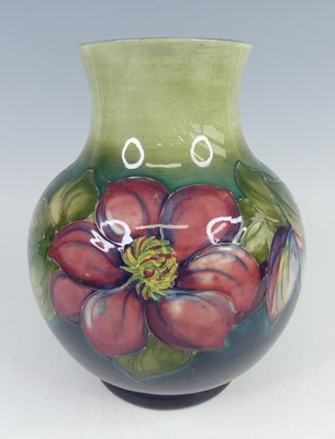 Lot 64 - An early 20th century Moorcroft 'Clematis'...
