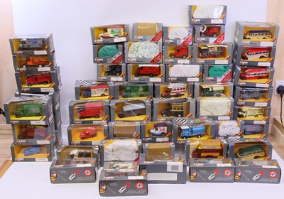 Lot 2039 - Two boxes containing Corgi Classics modern...