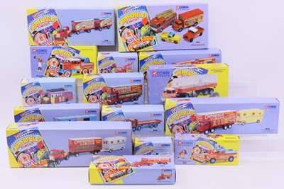 Lot 2065 - Corgi Classics Chipperfield Circus, two boxes...