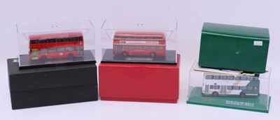 Lot 2073 - Shell Bus resin specialist group of three...