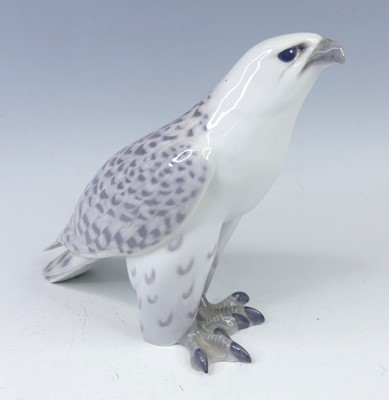Lot 5 - A Royal Copenhagen glazed porcelain figure of...