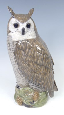 Lot 7 - A large Royal Copenhagen porcelain figure of a...