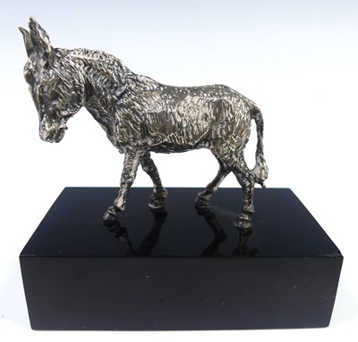 Lot 139 - A Spanish silver miniature figure of a...