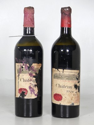 Lot 1132 - Chateau Pavie, 1924, Saint Emillion Grand Cru,...