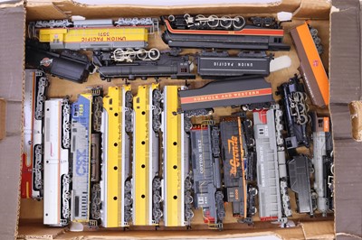 Lot 947 - One tray containing a quantity of steam and...