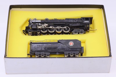Lot 766 - Tenshodo brass and electric HO scale model of...