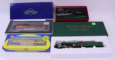 Lot 904 - Four HO Gauge American outline locos, to...