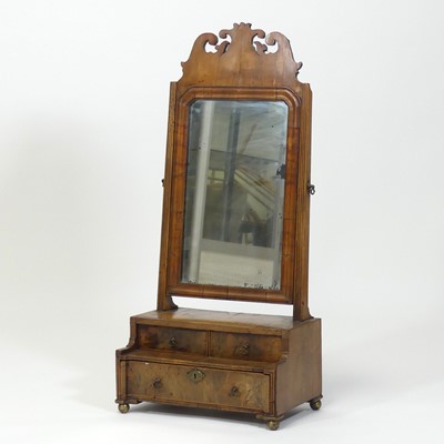 Lot 2513 - An early 18th century walnut dressing table...