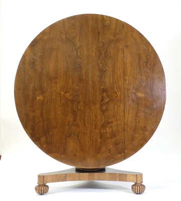 Lot 2500 - A George IV rosewood pedestal breakfast...