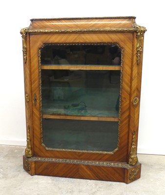 Lot 2519 - A mid-19th century kingwood marble topped pier...