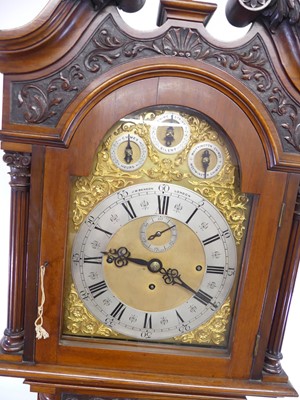 Lot 2477 - J.W. Benson of London - a circa 1900 mahogany...