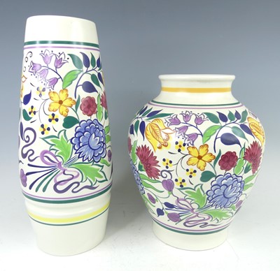 Lot 29 - Gwen Haskins for Poole Pottery - a large...