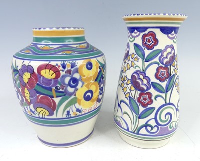 Lot 20 - A Cartler Stabler Adams Poole Pottery vase, of...