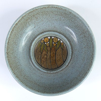 Lot 24 - Ros Sommerfelt for Poole Pottery - a footed...