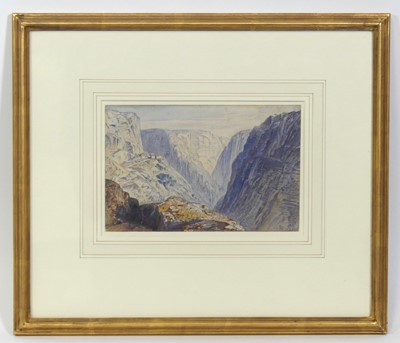 Lot 2407 - Edward Lear (1812-1888) - A View of Zagori,...