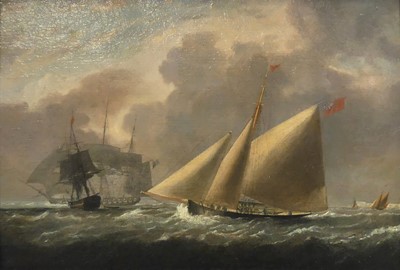 Lot 2454 - Early 19th century English school - Cutter and...