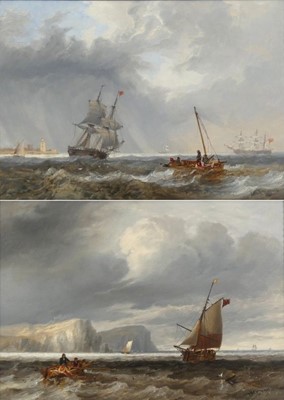 Lot 2456 - James Wilson Carmichael (1799-1868) - Pair;...