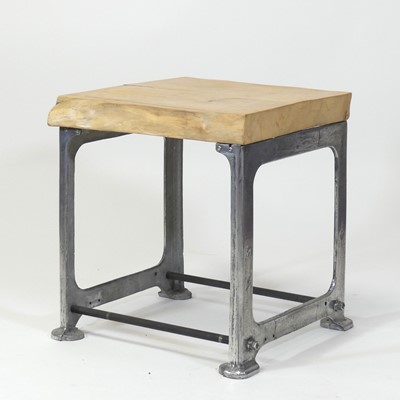 Lot 391 - A contemporary industrial square low...