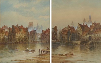 Lot 2409 - Thomas Mortimer (act.1880-1920) - Pair; Old...