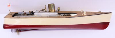 Lot 54 - Bassett Lowke spirit-fired live steam launch,...