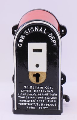 Lot 119 - GWR Gangers Occupation Key Instrument, cast...