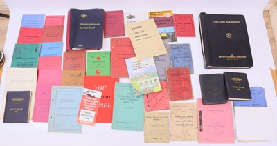 Lot 108 - Box of various 1950s and later British Railway...