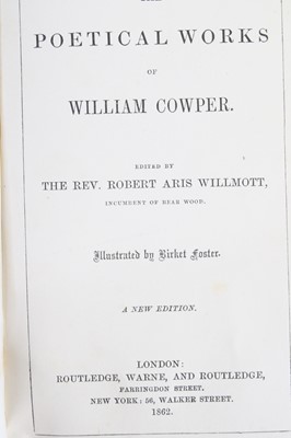 Lot 2010 - TENNYSON, Alfred; Poems, in four volumes...