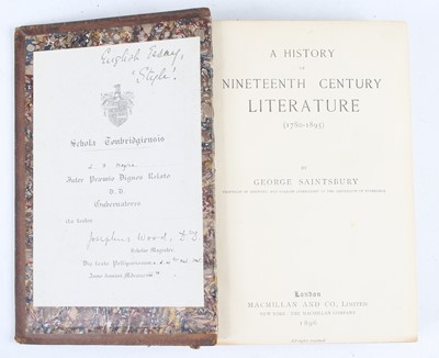 Lot 2009 - The Poems of Samuel Taylor Coleridge in Harrow...