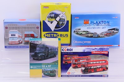 Lot 2076 - Corgi/EFE Toys Group of five 1/76 scale public...