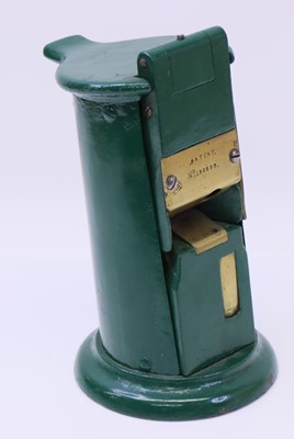 Lot 105 - Vintage Railway Ticket Dater, hand painted in...