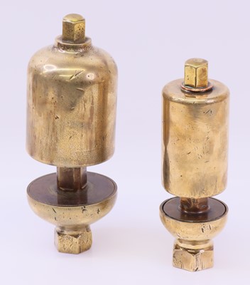 Lot 112 - Original Brass locomotive steam whistle,...
