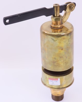 Lot 113 - Original large steam locomotive whistle with...