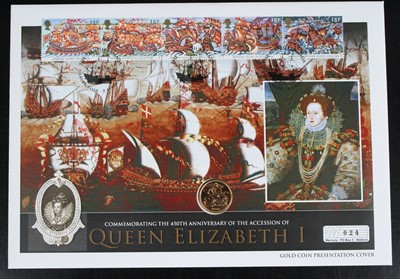 Lot 2042 - Westminster, Elizabeth I Gold Coin...